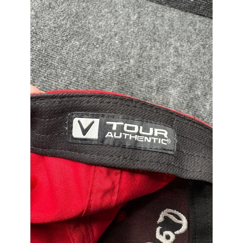 Callaway Rogue Chrome Soft Golf Hat Red Adjustable Kids Youth Baseball Cap
